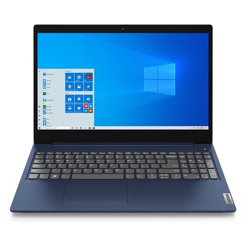 Laptop Lenovo 81X80055US 15.6", Intel Core i3 11va Gen-1115G4, 128GB ssd, 4GB ram, Uhd, Win10 Home, teclado inglés, azul (reempacada)