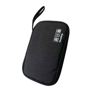 Estuche organizador de cables y accesorios de aparatos electrónicos Roadtrip, multifunción, para accesorios, negro