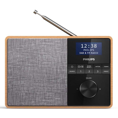 Radio portátil reloj Philips TAR5505 FM bluetooth 5.0