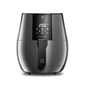 Freidora de aire Electrolux digital experience con función Girar EAF20, 1400w, 3,2 litros, gris oscuro