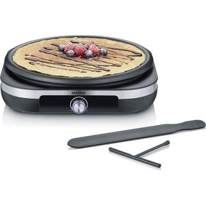 Crepera Severin XXL CM 2199, 230w, capacidad 1 crepa, negro