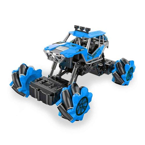 Carro a control remoto Hktec Toys escalador, azul