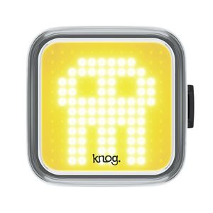 Luz delantera Knog Blinder Skull, 200 lúmenes, recargable