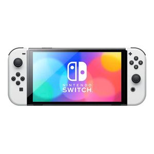 Consola Nintendo Switch Oled 64GB, color blanco + Pokemon Lets Go Pikachu + mica