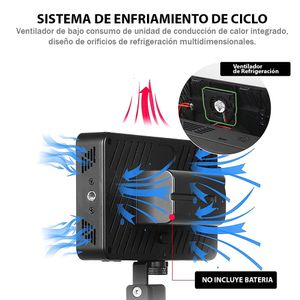 Monitor de cámara táctil Desview R6 5.5", HDMI 4K, con 3D LUT HDR, negro