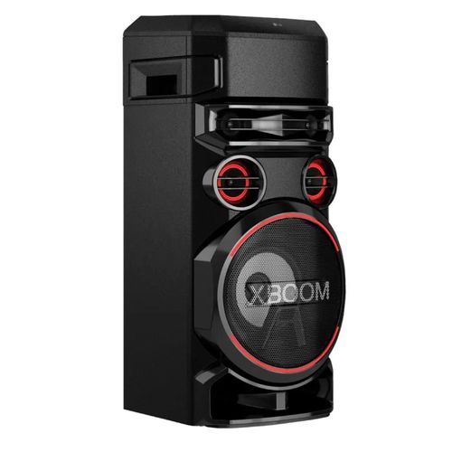 Equipo de Sonido bluetooth LG XBOOM RN7, potencia w430, efecto de luz, karaoke, control remoto, negro