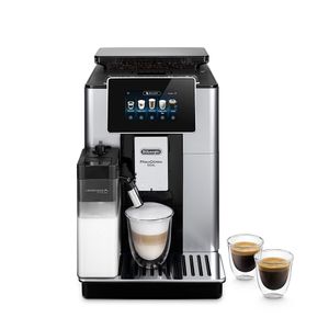 Cafetera superautomática De'Longhi Primadonna Soul 1450w, capacidad 2.2 litros, 19 bares, plateado