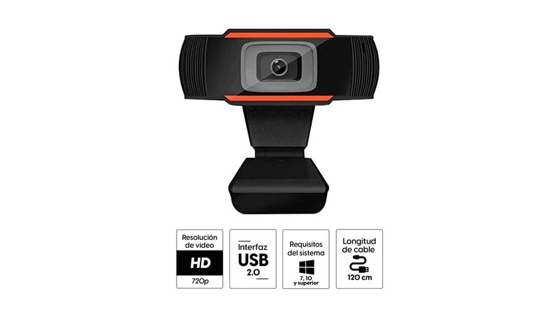 Camara web 720 usb para pc