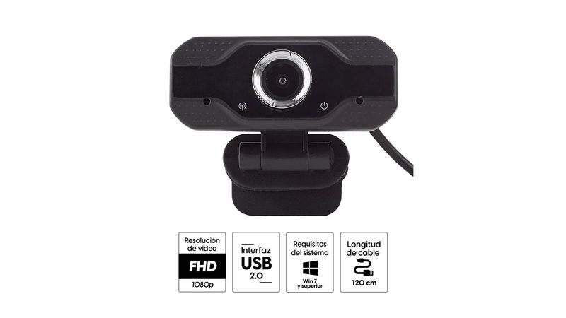 Cámara Web Jetion Pjt-dcm153 Full Hd 11536p + Tripode Webcam