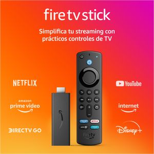 Convertidor a smart TV Amazon Fire TV Stick HD, control de voz Alexa