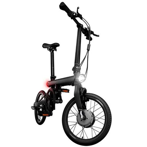 Bicicleta eléctrica Xiaomi Mi Smart Electric Folding Bike EU , autonomía hasta 45 km, 250W, negro