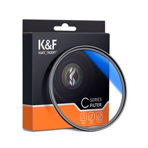 Filtro Ultravioleta MCUV 58mm K&F Concept  Blue Coat Slim