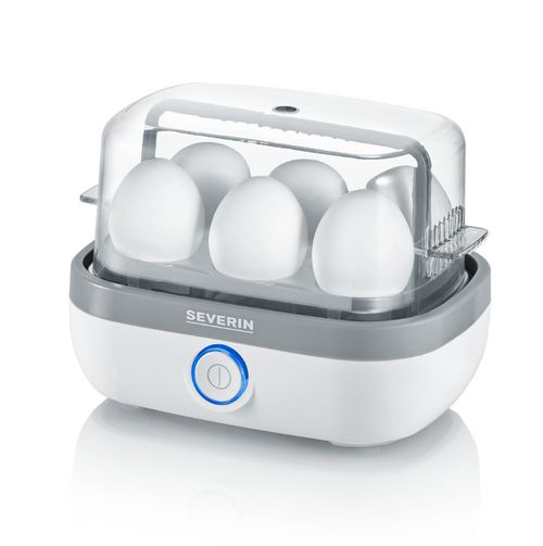 Cocedor de huevos Severin EK3164 capacidad 6 huevos, 420w, blanco