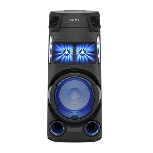 Parlante torre bluetooth Sony One Box MHC-V43D luces fiesta, karaoke, lector CD, FM, control remoto