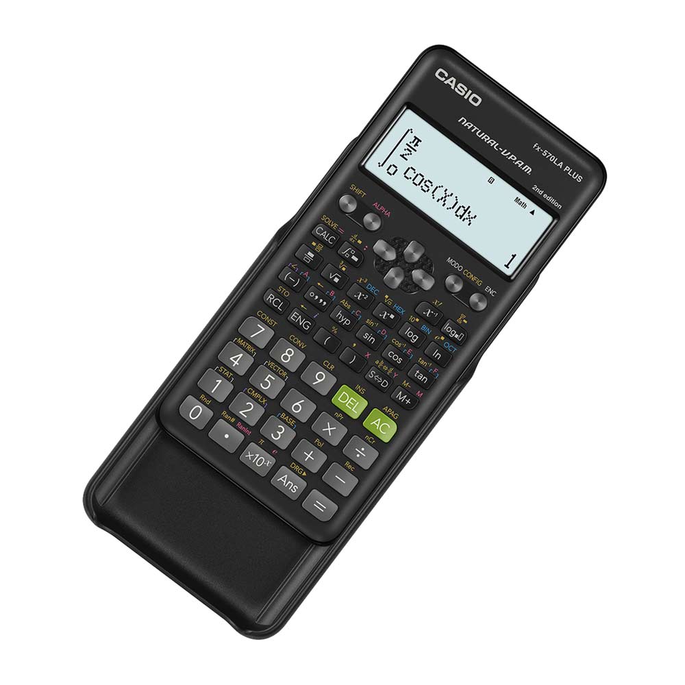 Calculadora científica Casio FX-570LA PLUS 2da gen negra Coolbox