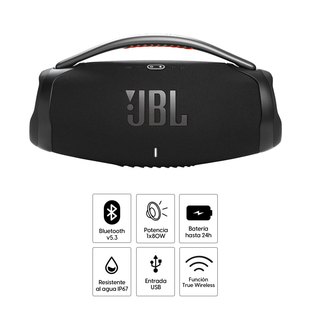 JBL Boombox 3 Wi-Fi  Altavoz portátil Wi-Fi y Bluetooth