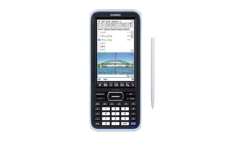 Calculadora graficadora 3D Casio FX CP400 DH 13 digitos funciona a pila negro Coolbox