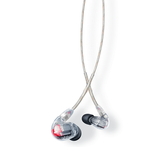 Audífonos in ear sin micrófono Shure 846-CL conector 3.5 mm, 4 vías, transparente