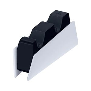 Estación de Carga Para Mandos de PS5, adaptador AC, cable 2m, blanco
