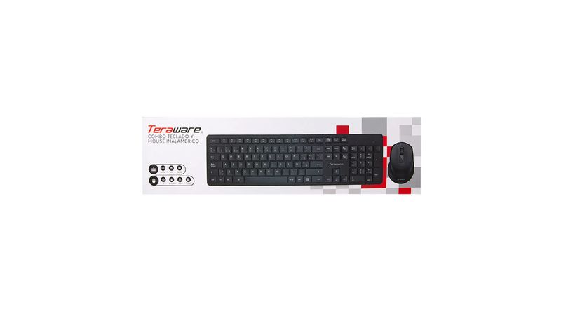 Kit inalámbrico de teclado y ratón » CoolBox → Informática