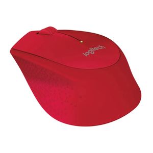 Mouse inalámbrico Logitech M280 3 botones, rojo