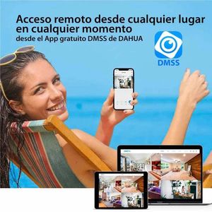 Kit de seguridad Dahua 8 cámaras 1080P + dvr 8ch + disco duro 1TB