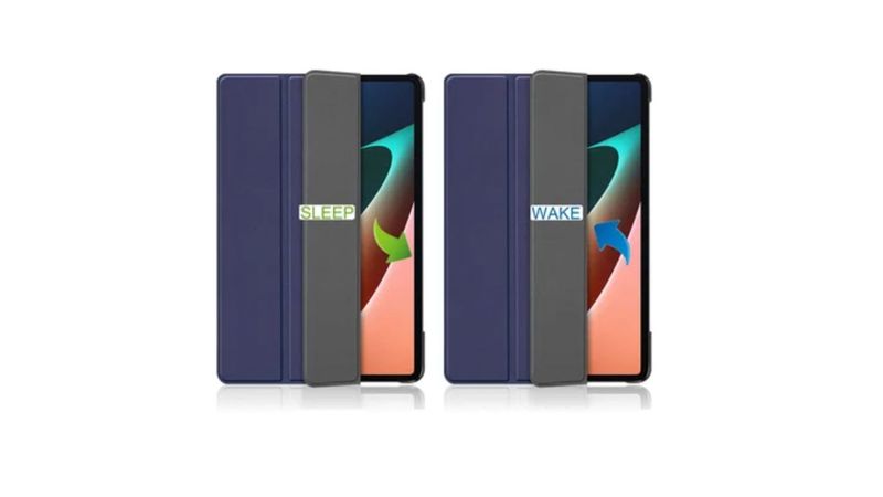 Funda COOL Flip Cover para Xiaomi Mi 11 Lite / Mi 11 Lite 5G Liso Azul