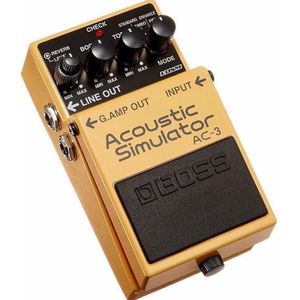 Pedal Efecto Acoustic Simulator Boss AC-3, Naranja