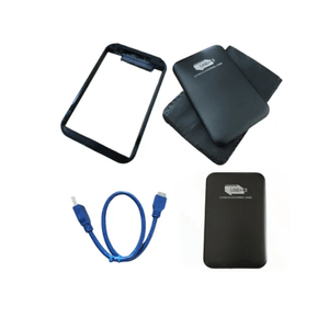 Case Disco Duro Externo Sata 2.5" Usb 3.0 presion Laptop Portatil negro