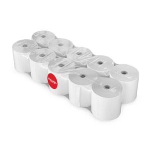 Papel Térmico Kalipel 10 Rollos Contómetro 80x80mm