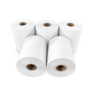 Papel Térmico  Kalipel 5 Rollos Contómetro 80x80mm