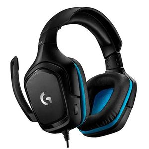 Audífonos gamer Logitech G G432 conexión usb y 3.5 mm, 39 ohm, sensibilidad 107 +/-3 dB, compatible PC y consolas