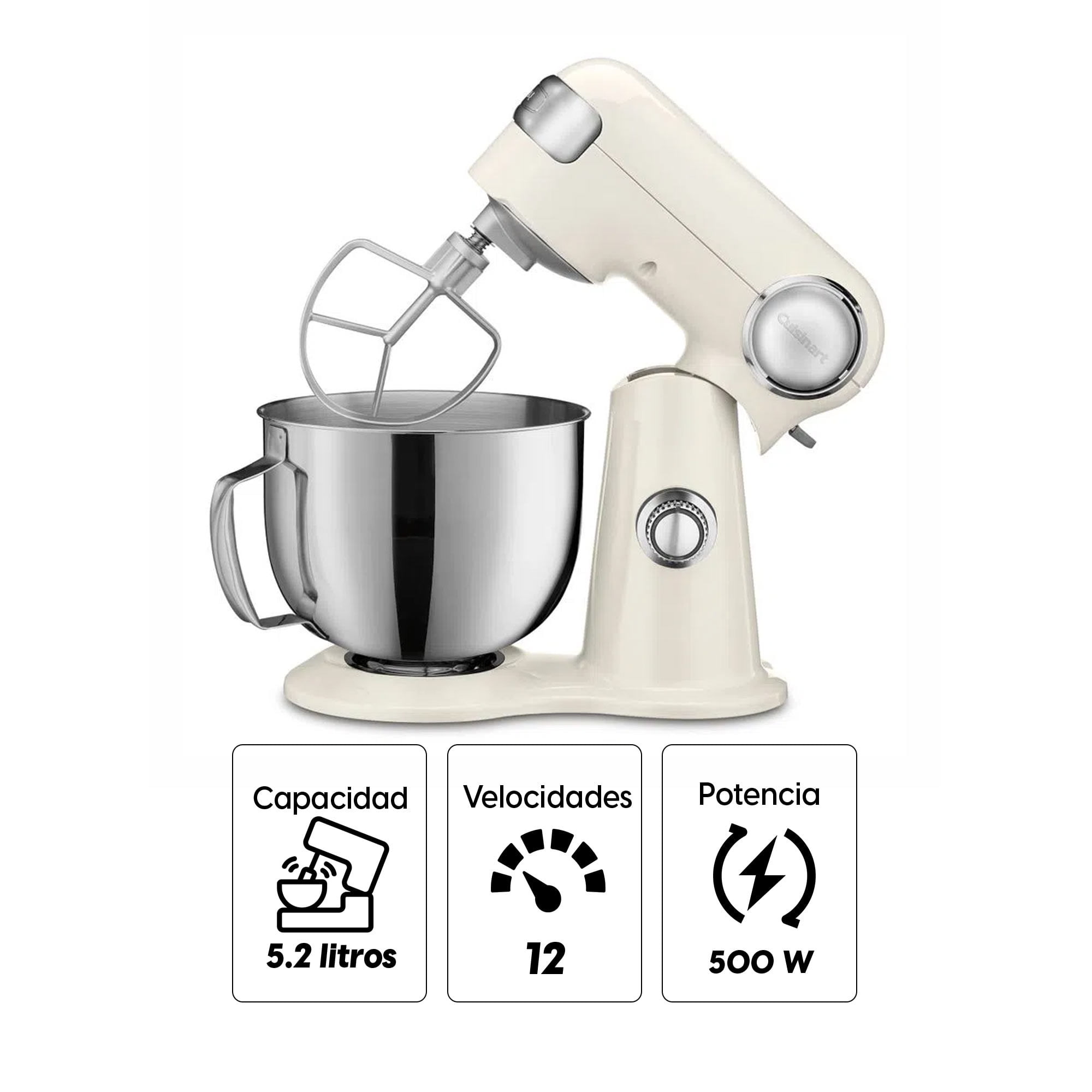 SM50CRM by Cuisinart - Precision Master 5.5-Quart Stand Mixer