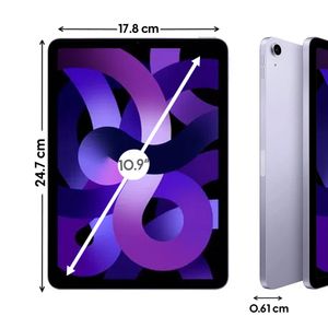 Apple iPad Air M1 Wi-Fi 2022 5ta Generacion 10.9" 64gb Purple
