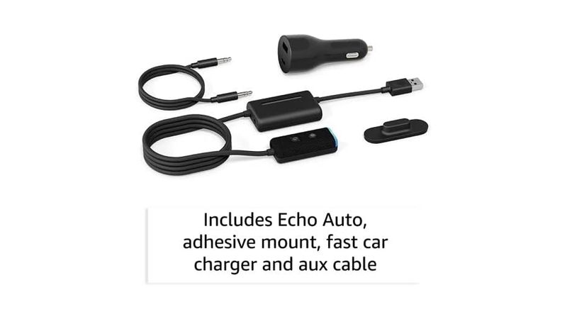 Echo Auto Alexa Negro - Beneficios en Línea