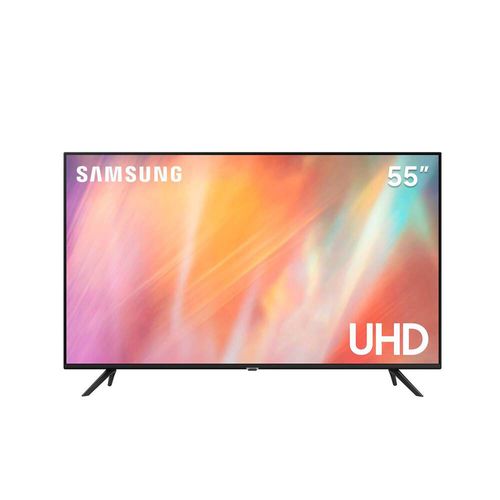 Smart TV Samsung 4K 55" LED, Ultra HD 4K, PurColor, sistema Tizen integrado, 55AU7090G