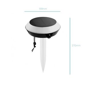 Estaca solar de jardín inteligente RGB + CCT , 110-220, 60Hz, bluetooth, multicolor