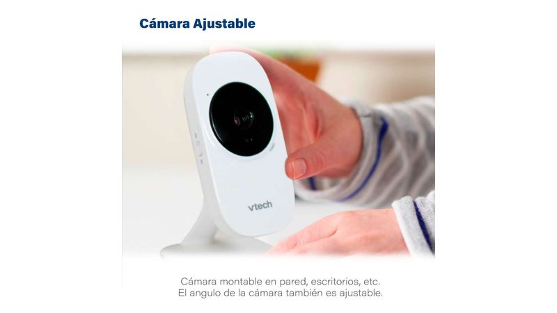 Monitor de video para bebé Vtech VM2251 visión nocturna infraroja, hasta  100 m, batería recargable - Coolbox