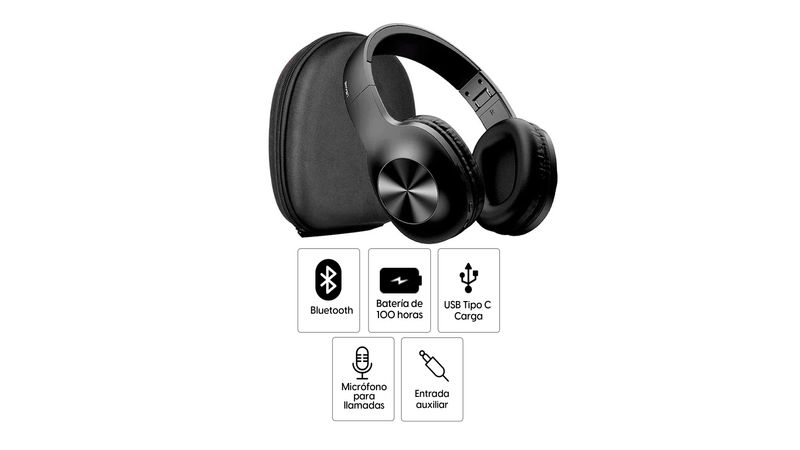 Auriculares Inalambricos Usams Bluetooth Cancelación Ruido - Color