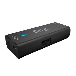 Interfaz de guitarra IK Multimedia IRIG HD 2, 96kHz, negro