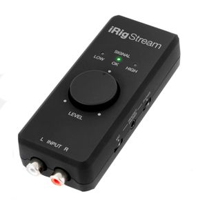Interfaz de audio de transmisión IK Multimedia IP-IRIG-STREAM-IN, 20Hz a 20kHz, negro