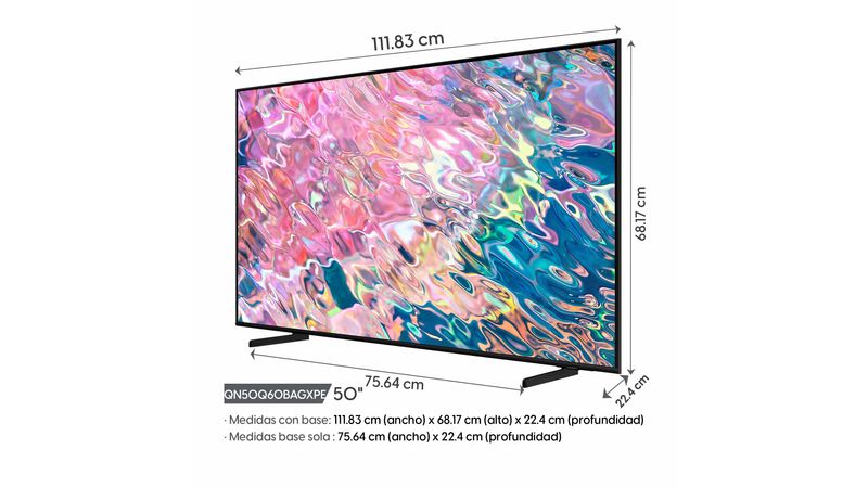 Televisor SAMSUNG QLED 50 UHD 4K Smart Tv QN50Q60BAGXPE