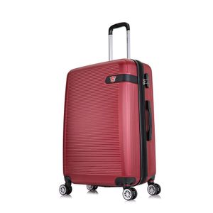 Maleta de bodega Dukap Barcelona 71cm, capacidad máx. 23kg, 4 ruedas dobles 360°, cerradura de combinación, ABS, vino