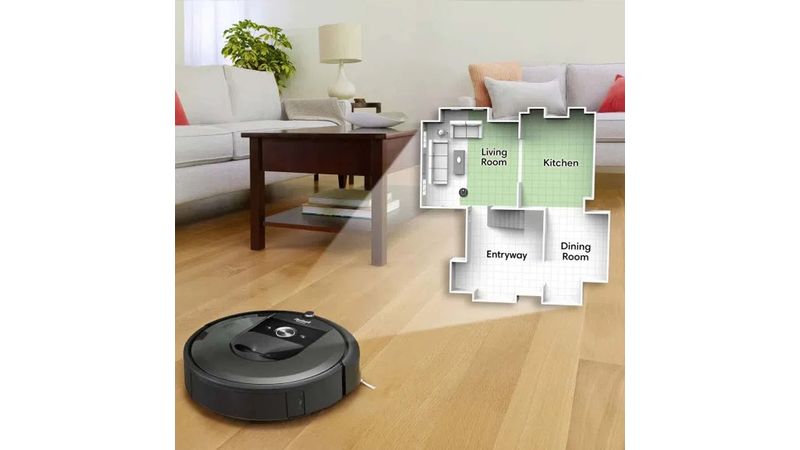 Aspiradora iRobot Roomba-i7P vacía residuos automáticamente - Coolbox