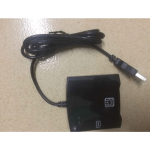 Lector de DNI Electrónico Smart Card ISO7816 - Negro