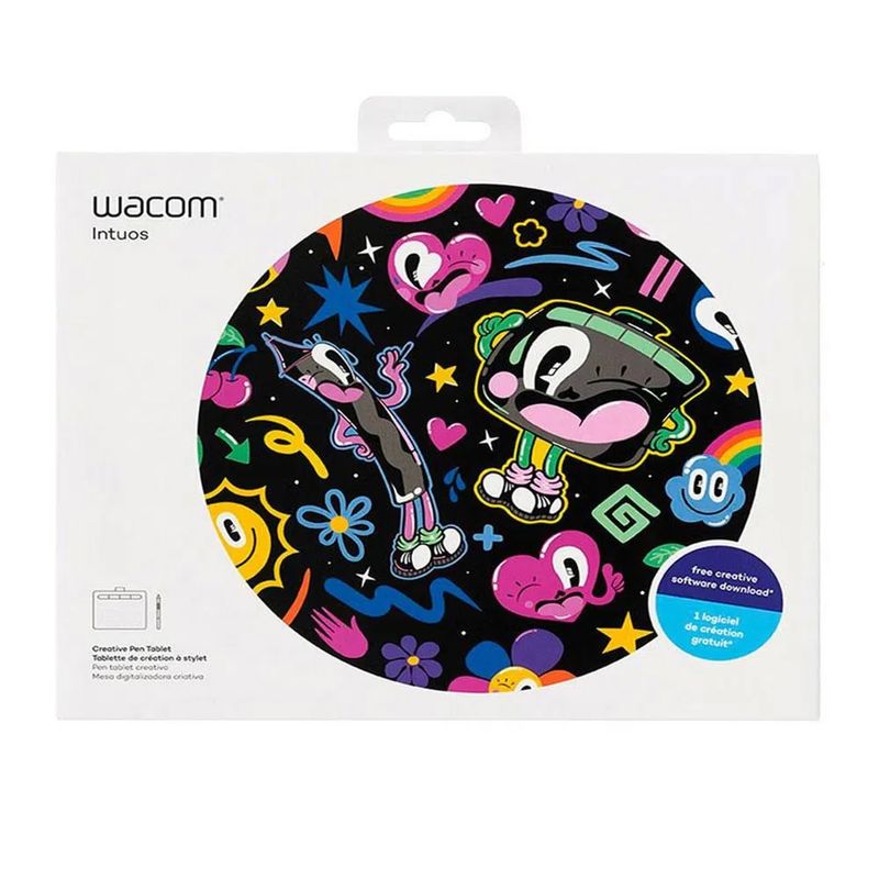 Tablet Gráfica Wacom Intuos Small Pen 4K negro empaque