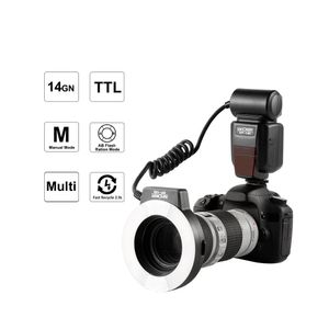 Flash Macro K&F Concept  KF-150 para Canon KF22.005, negro