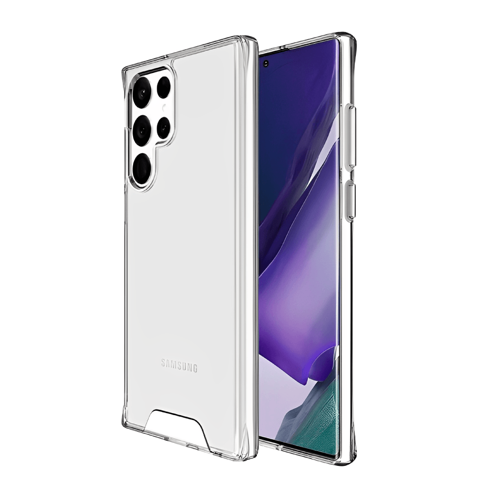 Case Tecno Ofertas para celular Samsung S23 Ultra, silicona, transparente