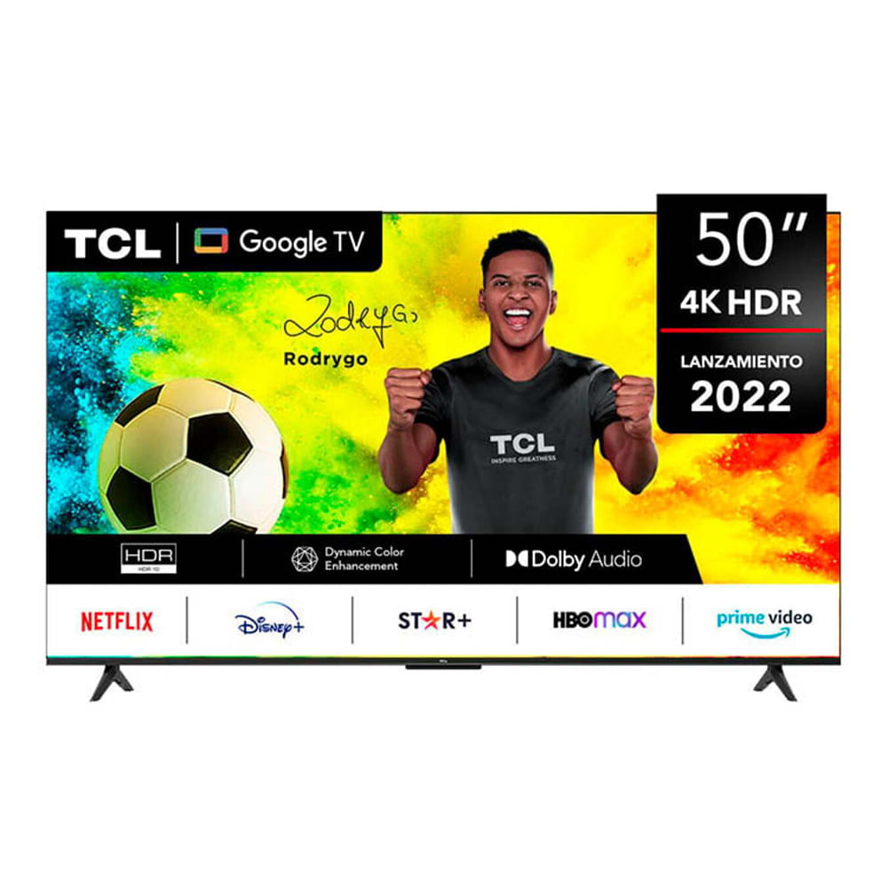 Televisor TCL 50 Pulgadas LED Uhd-4K Smart TV 50P635