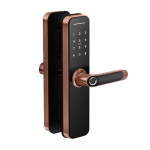Cerradura bluetooth iSmart IL32 mediana, 5 métodos de apertura, bronce